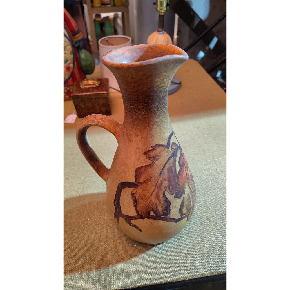 Vintage satin glazed pottery